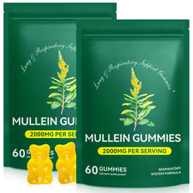 Gummies Mullein Ruduwu 2000mg en boîte vue de face