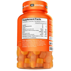 Gummies Multi Collagène Herbtonics avec des fruits tropicaux et des fleurs