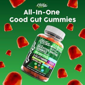 Gummies multi-enzymes Clean Nutraceuticals 422g ouvertes