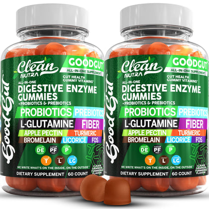 Gummies multi-enzymes Clean Nutraceuticals 422g vue de face