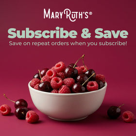 Gummies multivitamines bio MARYRUTH'S, ingrédients principaux sur l'étiquette