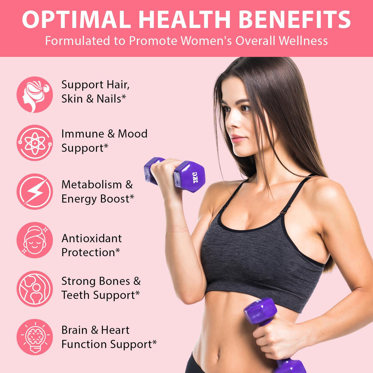 Gummies multivitamines DCTTVHVD avec une cuillère pour dosage