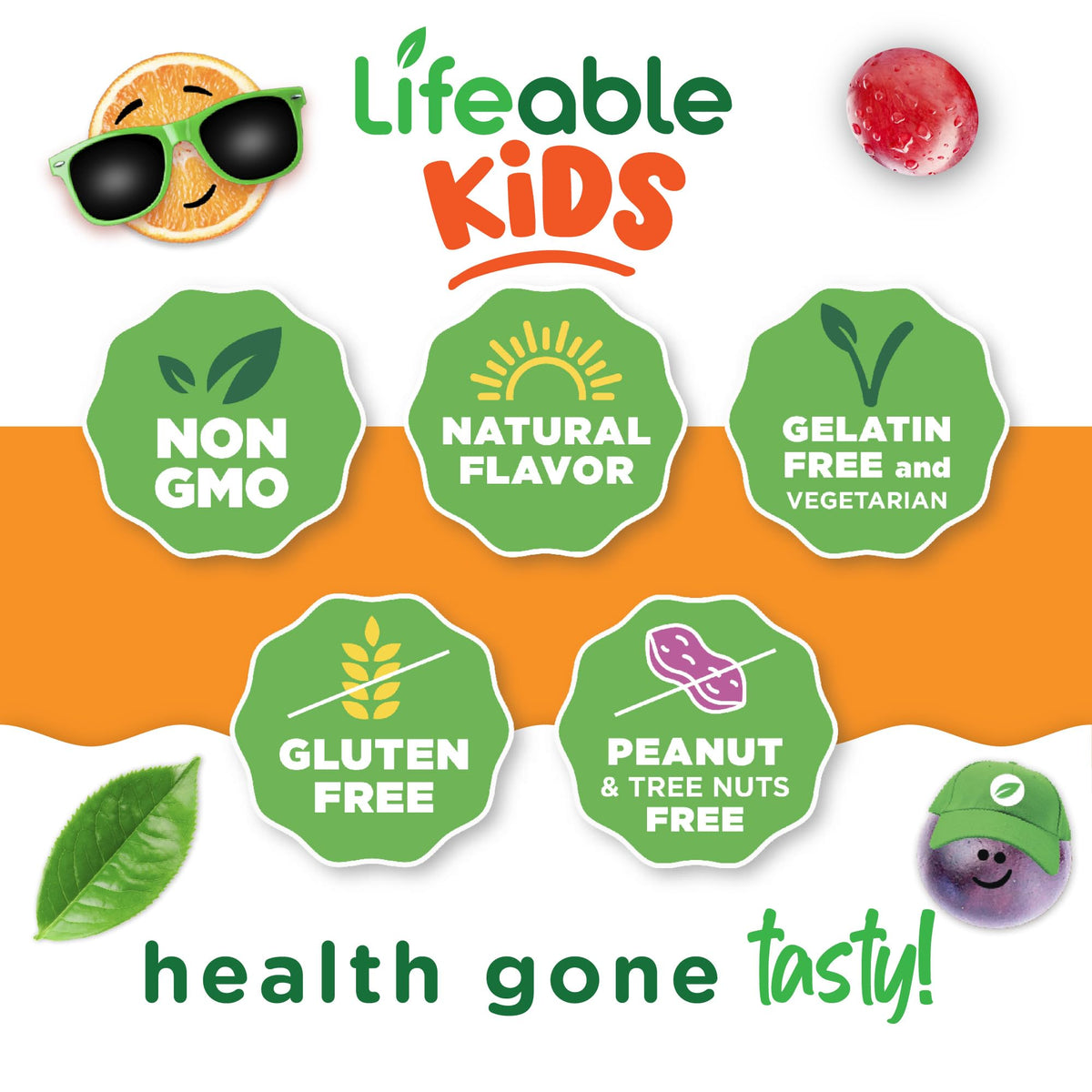 Gummies multivitamines Doctors Orders sur une table