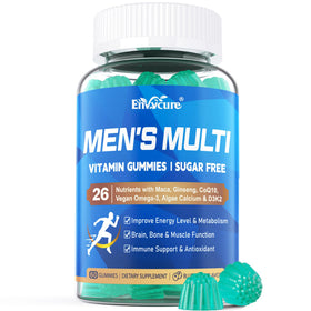 Gummies multivitamines EnvyCure pour hommes, vue de face