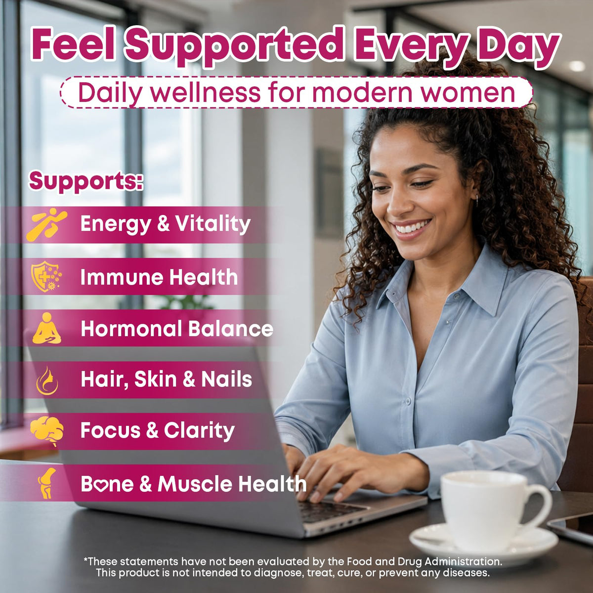 Gummies multivitamines femmes Vazatisi avec saveur de baies mélangées