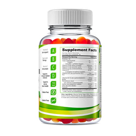 Gummies multivitamines halal GREEN FIELD NUTRITIONS saveur fraise