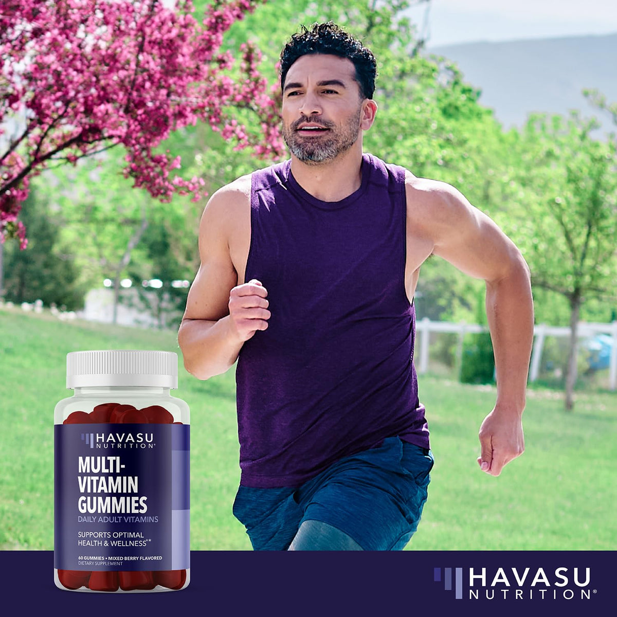 Gummies multivitamines HAVASU NUTRITION avec des ingrédients