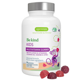 Gummies multivitaminés Igennus pour enfants, 90 gummies en pot