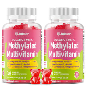 Gummies multivitamines Jabsah 120 gummies avec mélange de fruits
