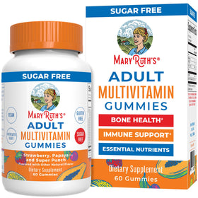 Gummies multivitamines MARYRUTH'S vue de face avec emballage.