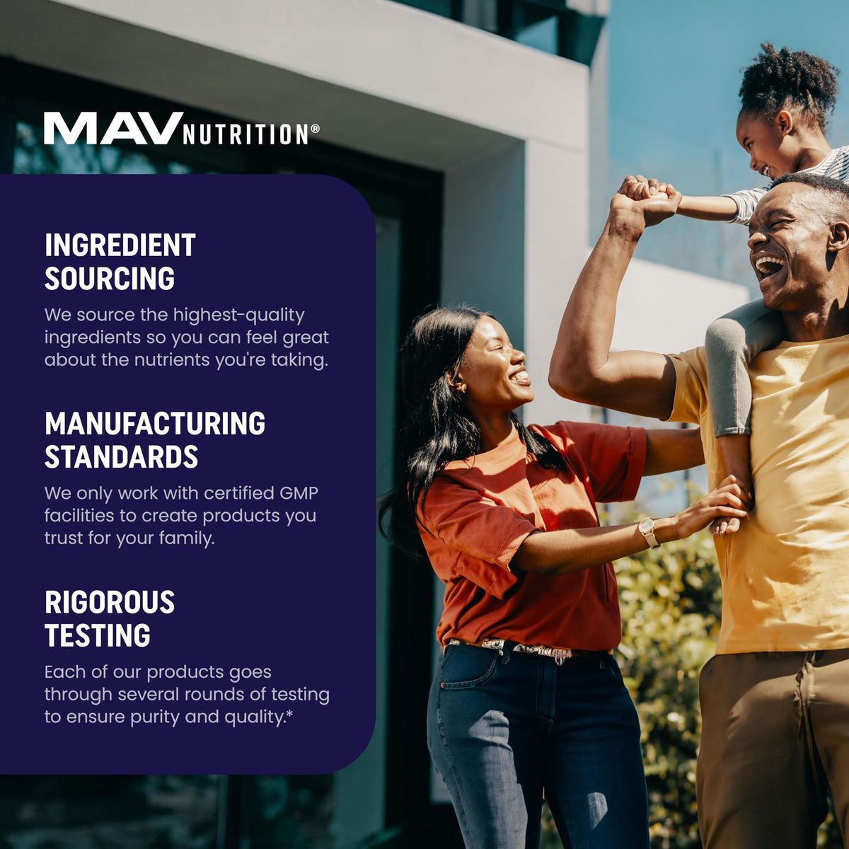 Gummies Multivitamines MAV NUTRITION, flacon ouvert montrant les gummies