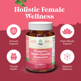 Gummies multivitamines Natures Craft avec goût naturel, vue de face