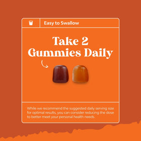 Gummies multivitamines Natures Craft, présentation sur une table