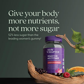 Gummies multivitamines New Chapter Femme 50+ avec fruits