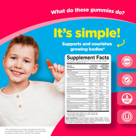 Gummies multivitamines Phytoral, présentation des gummies
