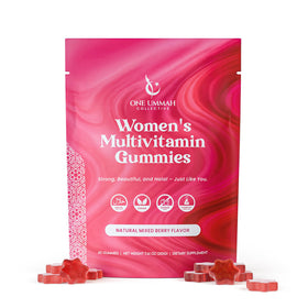 Gummies multivitamines pour femmes Halal One Ummah, vue de face