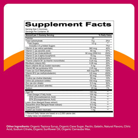 Gummies Multivitamines SmartyPants Femmes 50+ et emballage recyclable