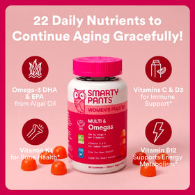 Gummies Multivitamines SmartyPants Femmes 50+ vue de côté
