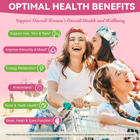 Gummies multivitamines Totaria, emballage et informations nutritionnelles