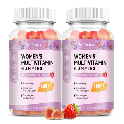 Gummies multivitamines Totaria pour femmes 14+, format 621g