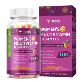 Gummies multivitamines Totaria pour femmes 14+, saveurs mélangées