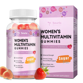 Gummies multivitamines Totaria pour femmes au goût de fraise, 290g