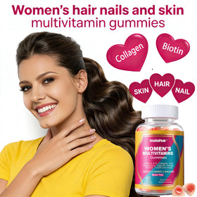 Gummies multivitamines VitalityPeak, ingrédients principaux sur l'étiquette