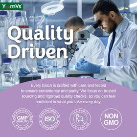 Gummies multivitamines YUM-V'S avec une cuillère