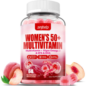 Gummies multivitamines ZEGBALP 50+ en boîte de 259g