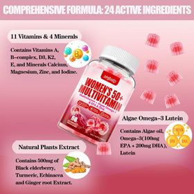 Gummies multivitamines ZEGBALP à saveur de pêche