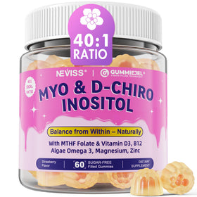 Gummies Myo-Inositol & D-Chiro Inositol NEVISS face avant du paquet