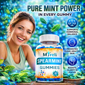 Gummies MYRELI à l'extrait de menthe verte 1000 mg, emballage