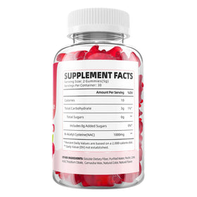 Gummies NAC GrnLife avec une cuillère pour dosage