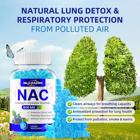 Gummies NAC HEALOADING 600MG avec une cuillère