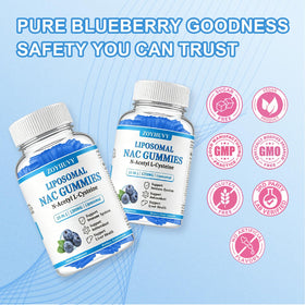 Gummies NAC Liposomales ZOYIIUVY avec ingrédients