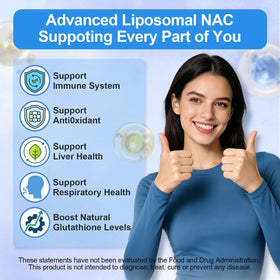 Gummies NAC Liposomales ZOYIIUVY sur fond blanc