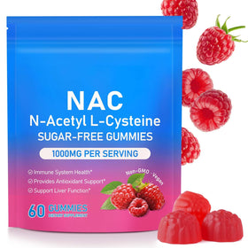 Gummies NAC Ruduwu 1000mg 60 pièces, emballage avant