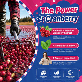 Gummies NATISLAND à la cranberry et D-Mannose, présentation sur une table