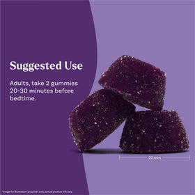 Gummies Natrol Sleep & Restore avec une tasse de thé
