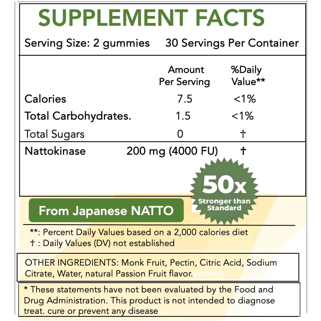Gummies Nattokinase 4000 fu SIRIUS INTERNATIONAL sur une table