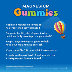 Gummies Natural Vitality au goût d'agrumes, présentation des gummies