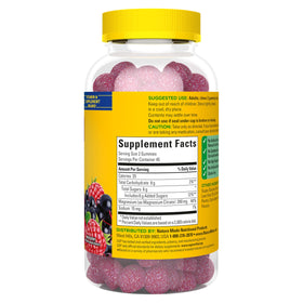 Gummies Nature Made Magnésium Citrate 200 mg sur une table