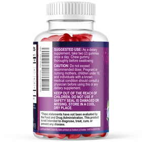 Gummies Nature's Nutrition, sur une surface en bois