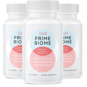 Gummies Nature’s NutriWave Inuline, Champignon Lion et Gingembre, vue de face