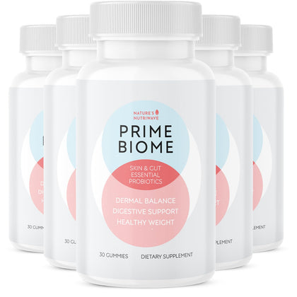 Gummies Nature’s NutriWave vue de face avec emballage