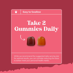 Gummies Natures Craft avec étiquette visible, vue de côté