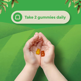 Gummies Natures Craft dans la main d'un enfant