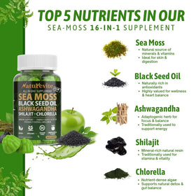 Gummies Naturevite 16-en-1 sur une table