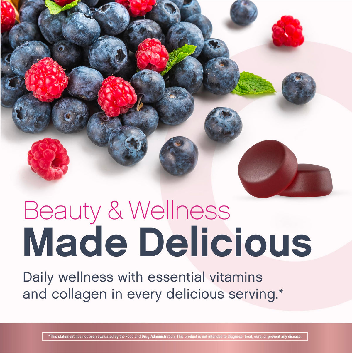 Gummies NeoCell avec une cuillère sur une table