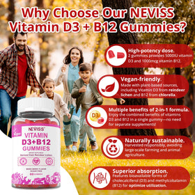 Gummies NEVISS à l'intérieur du pot, couleurs vives